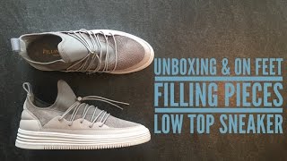 Filling Pieces Low Top 'Neo laced mix grey' | UNBOXING & ON FEET | fashion shoes | AW 16 | HD