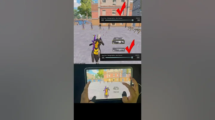 Best iPad sensitivity Pubg with gyroscope #pubgmobile #youtubeshorts