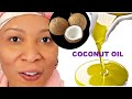 50 LOOK 30, HOW I FELL IN LOVE WITH USING COCONUT OIL ON MY SKIN, 5 BENEFITS OF COCONUT OIL ON SKIN