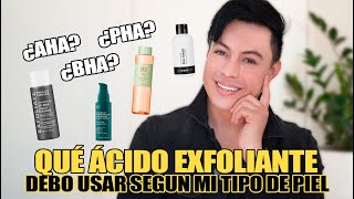 Que Ácido Exfoliante Usar Segun Tu Tipo De Piel