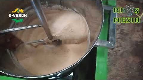 Saatnya Pakai Mesin Untuk Membuat Jahe Instan -  Mesin Pengaduk Dan Pemasak Jahe Instan 10 Kg