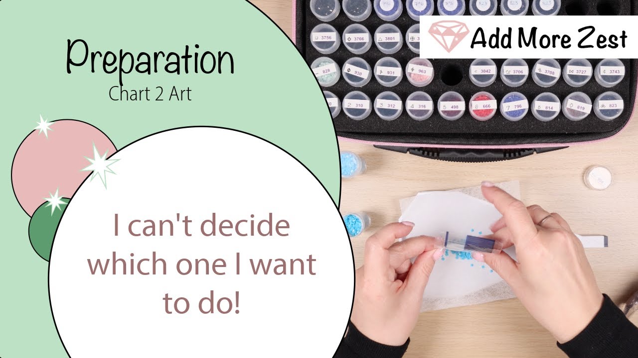 Какую картину из серии Chart 2 вы будете рисовать следующей? | Подготовка к алмазной живописи | С...