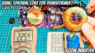Toroidal core winding for 12V to 220V Pure Sine Wave Inverter