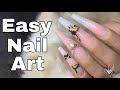 Beginner Nailtech Nail Art | How To: Transfer Foil | Butterfly Nails