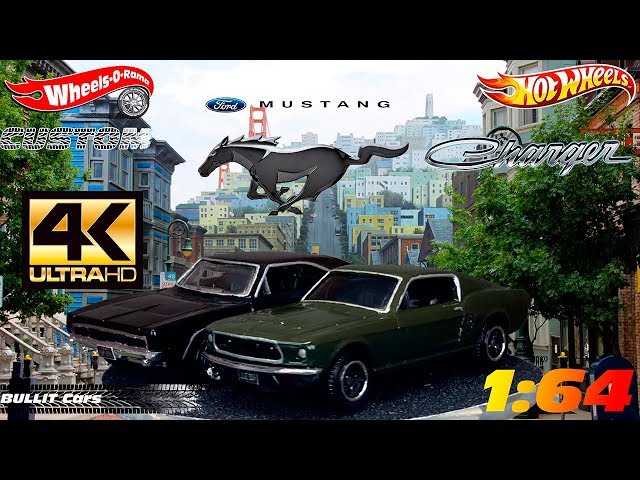 0169-0170 Dodge Charger R/T & Ford Mustang 
