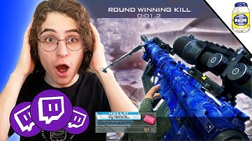 I HIT 4 TRICKSHOTS IN 1 STREAM TWICE!! - IW4X SnD #8 (Modded PC MW2 Trickshotting)