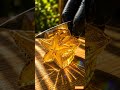 Crystal Carambola ASMR 💎#StarFruit #Carambola #ASMR #Satisfying #FruitCutting #KnifeASMR#fruittarts