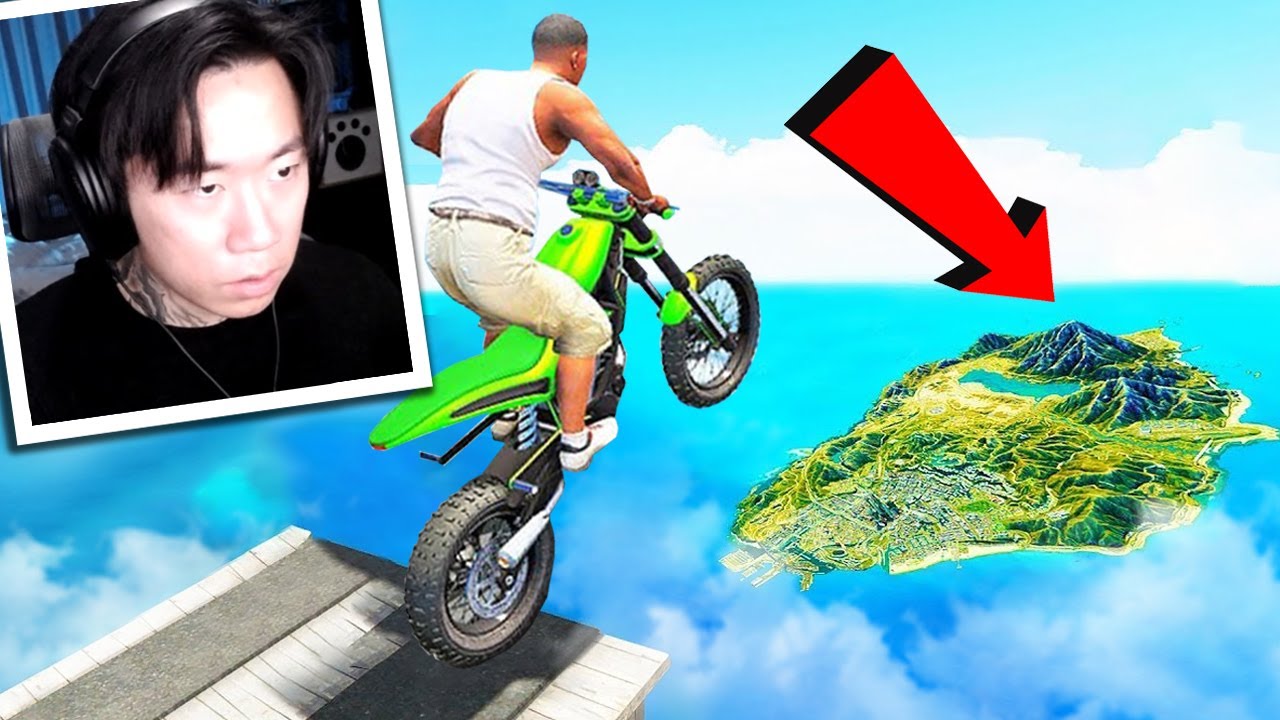 【DE JuN】GTA 5 – 高難度特技挑戰！嘗試上百次！