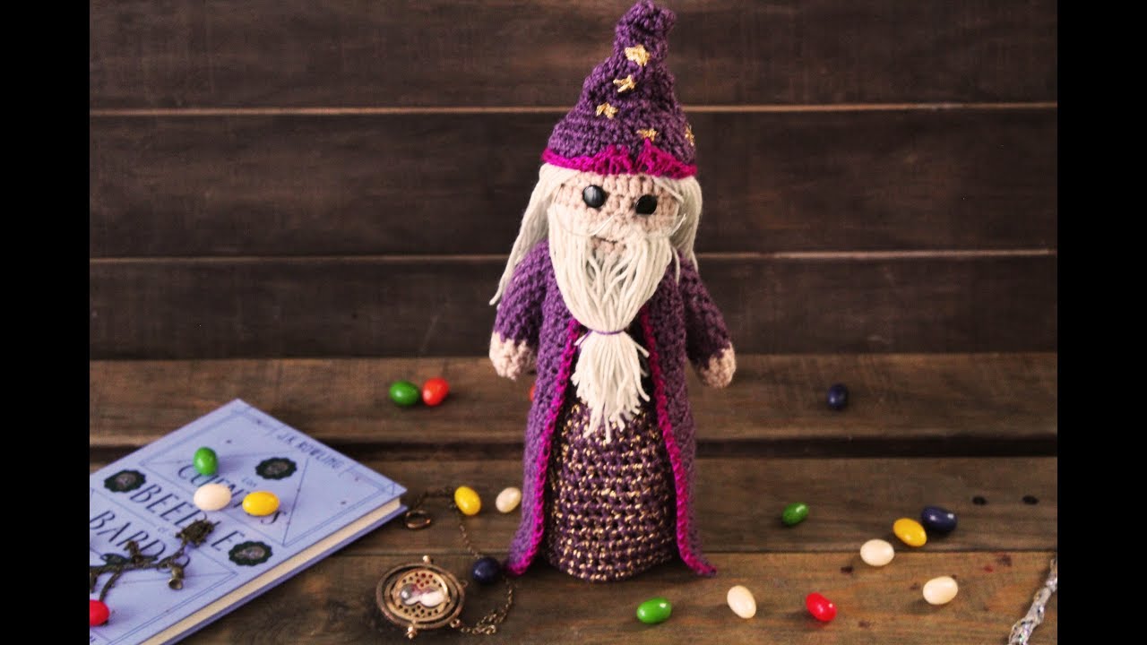 Albus Dumbledore Amigurumi Tutorial Youtube Albus Dumbledore Amigurumi Ganchillo