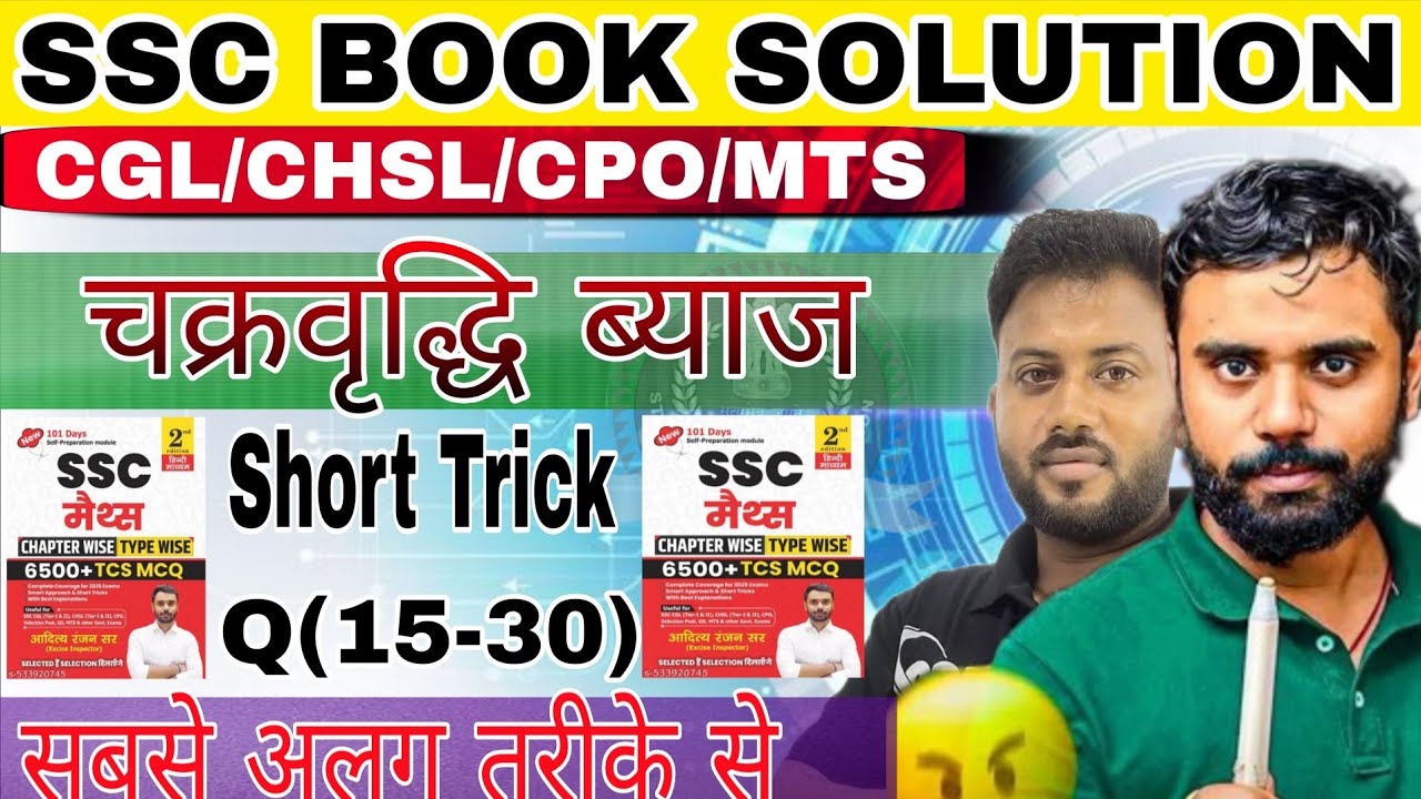 Compound Interest| SSC Math Compound Interest 2026| Compound Interest By Aditya Ranjan| SSC CGL|CHSL