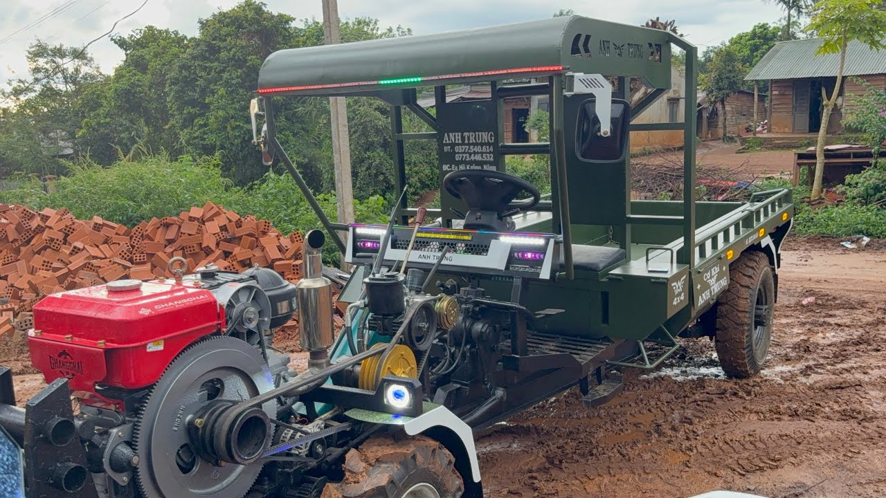 Riwiu cầu đẩy thắng hơi mặt nặ mới cơ khí Anh Trung 