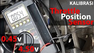 Kalibrasi Tps  Throttle Position Sensor Honda Civic Ferio