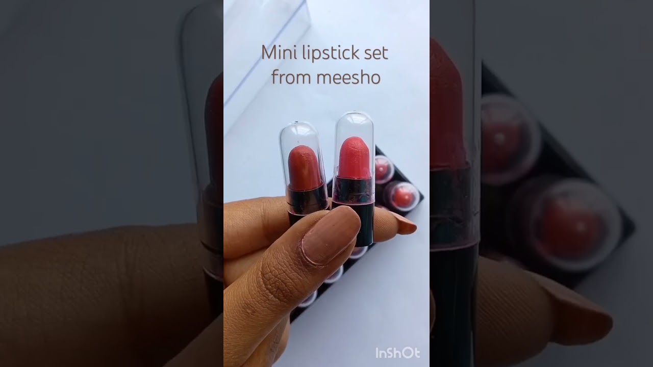 mini lipstick set from meesho