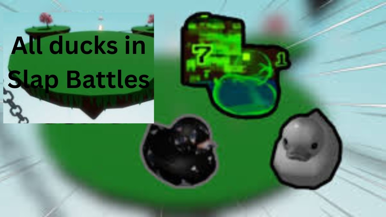 Finding all the ducks in Slap Battles!