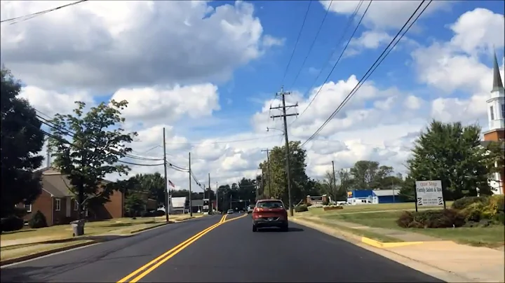 Driving in Louisa, Virginia