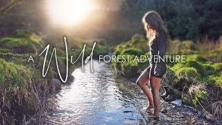 2 Nights Alone in the Wild • An Unplanned Forest Adventure  The Last of Winter