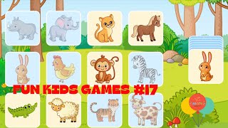 Video Permainan Anak-anak: Mencocokan Gambar Hewan | Aristu Playground screenshot 5