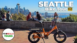 Bike Tour of Seattle - 45 Miles!  4K 60fps with Captions - Prowalk Tours screenshot 4