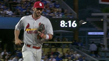 STL@LAD: Carpenter makes a nice stop, tosses to first