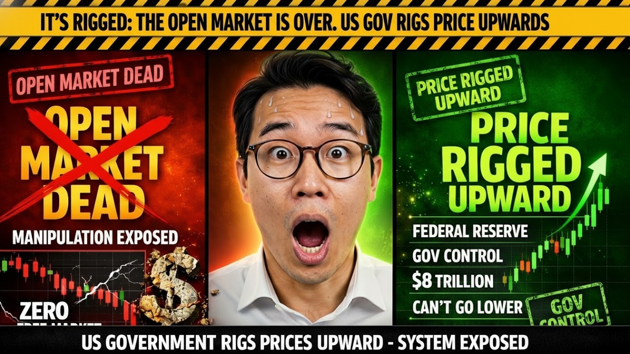 IT'S RIGGED: The "Open Market" Is Over. US Gov Rigs Price UPWARDS.