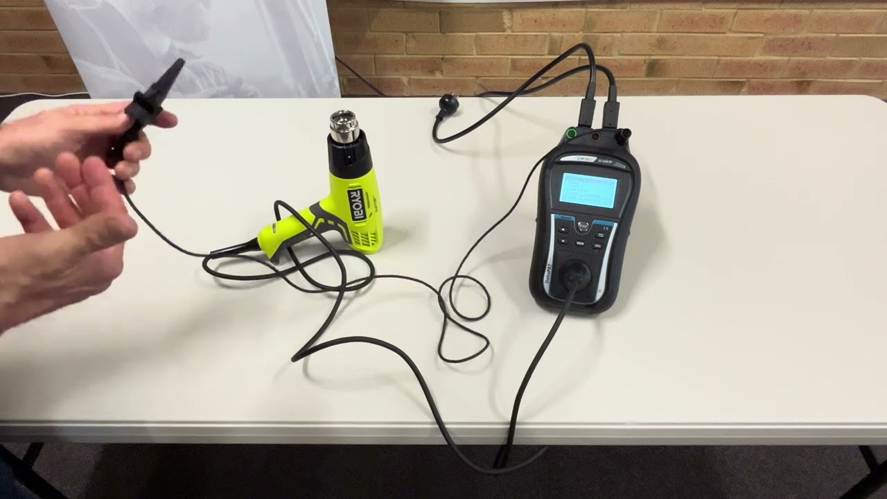 Class 2 Leakage Test using a Portable Appliance Tester (PAT)
