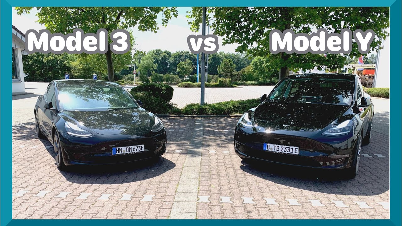 Tesla Model Y vs Tesla Model 3 VERGLEICH - welches Auto passt besser zu  dir?