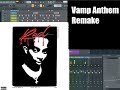 Playboi Carti -- Vamp Anthem Instrumental Remake FL Studio Tutorial (Free FLP)