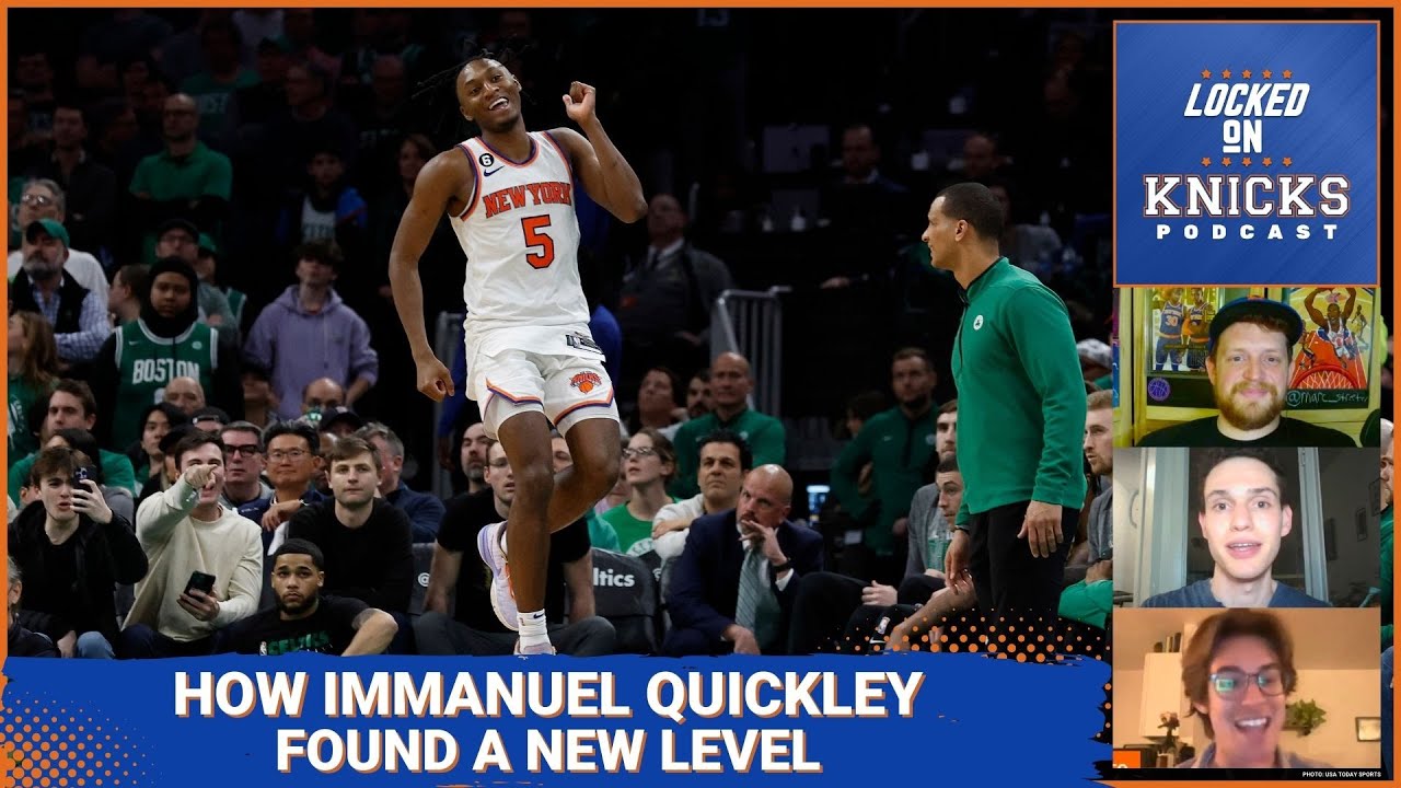 How much higher can Immanuel Quickley soar for the New York Knicks this ...