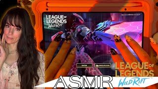 ASMR 🍭 Wild Rift . League of Legends . Cozy whisper gameplay