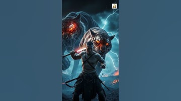 A Dramatic Scene Tiger Attack At Night  #animation #graphicanimation#aftereffects #ai#digitalart