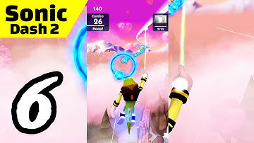 Sonic Dash 2: Sonic Boom - Gameplay Walkthrough "Vector" Part 6 (iOS, Android)