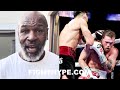 MIKE TYSON REACTS TO CANELO UPSET LOSS TO DMITRY BIVOL; TELLS CANELO WHAT TO FIX TO WIN REMATCH