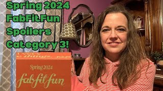FabFitFun Spring 2024 Category 3 Spoilers!!