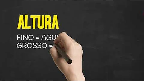 O que determina a altura de um som * 3 pontos?