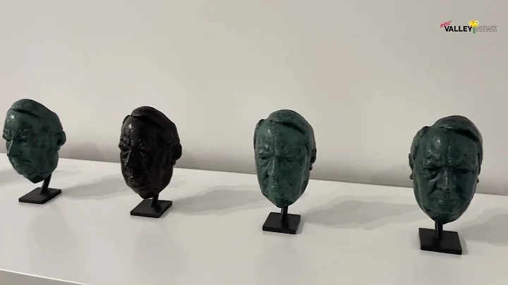 Martin Jennings Exhibition opening at Arundells, S...
