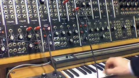 moog modular tutorial clip 06 keyboard ribbon