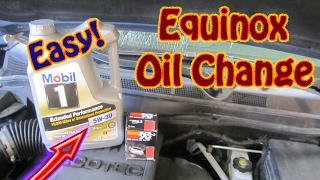 DIY How to Perform an Oil Change and Filter Replacement On a Chevy Equinox Oil Life Indicator Reset