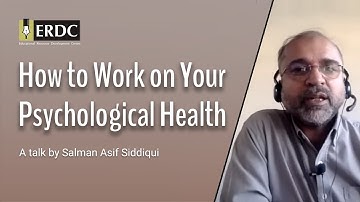 Live Webinar: How to Work On Your Psychological Health? | Salman Asif Siddiqui
