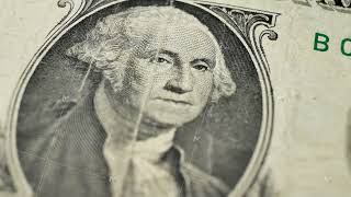 One dollar bill from 1963 with George Washington portrait