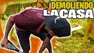 🔥DEMOLIENDO LA CASA DE MI PADRE - SIENDO ALBAÑIL #2🔥