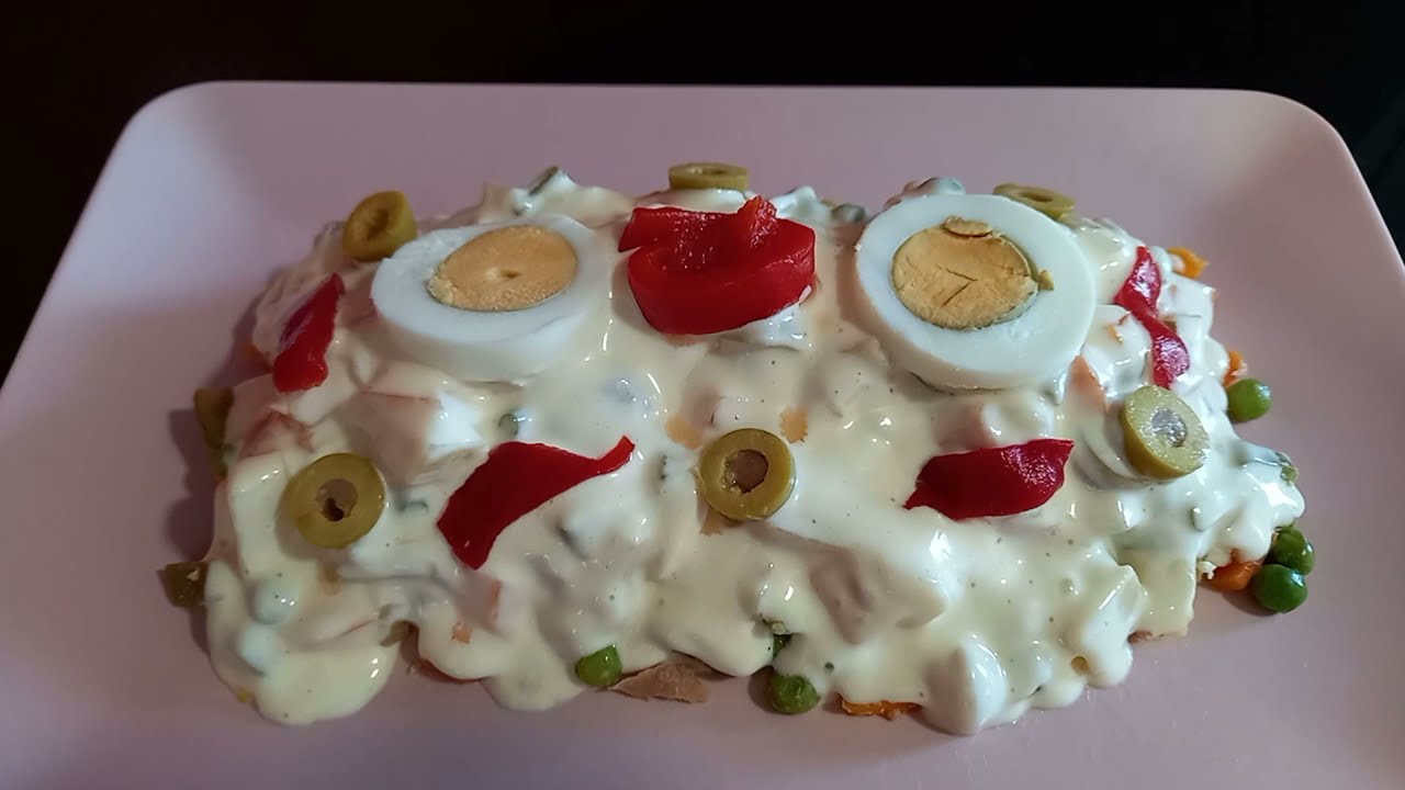 Ensaladilla rusa ** Monsieur cuisine Smart, Connect y Plus **