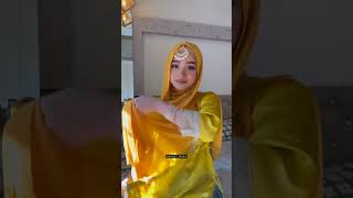 Hijab tutorial for wedding season #hijabtutorial #kahanisuno #bdarmy @habibimimi8250
