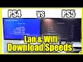 What Is Max Download Speed For Ps4