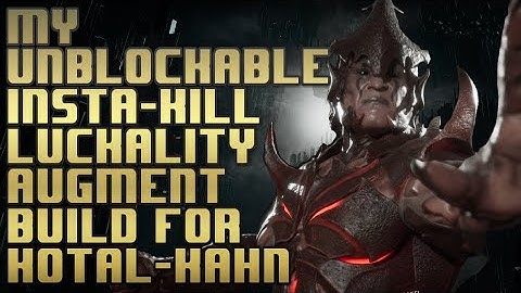 My unblockable insta-kill luckality augment build for Kotal Kahn, Cat build