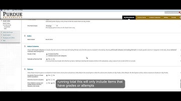 Calculating a Total Column - Blackboard Learn