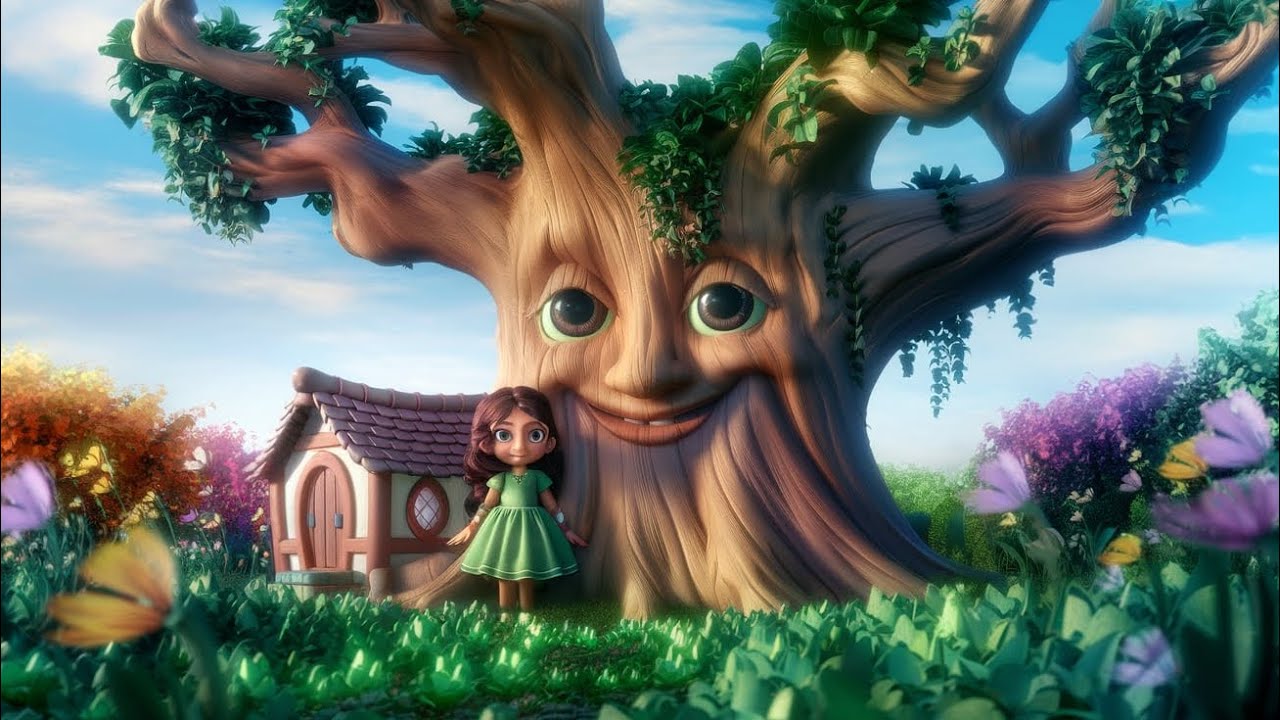 The kind little girl || kids story || kids cartoons #animation # ...