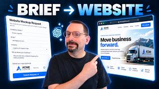 The AI Workflow I Use to Automate Client Website Mockups