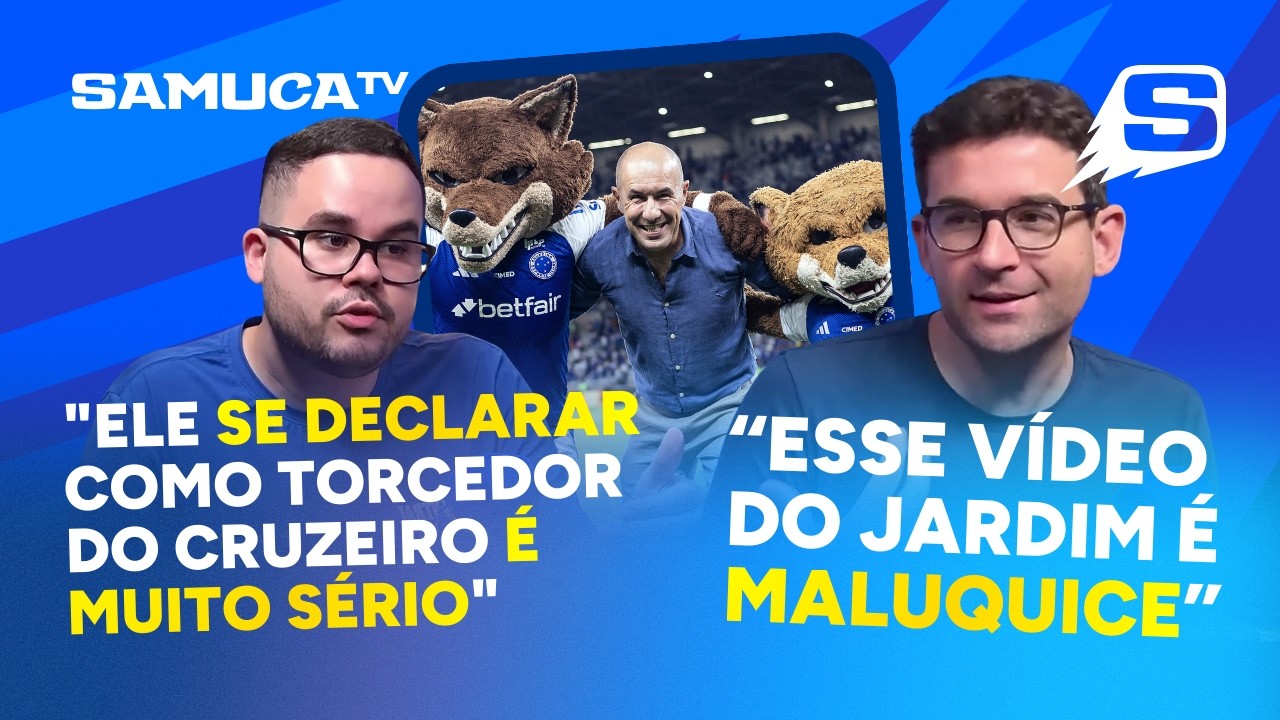 CONFIRA AS TRÊS VEZES QUE JARDIM SE DECLAROU AO CRUZEIRO ANTES DA POSSÍVEL IDA AO FLAMENGO