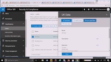 Advanced Data Governance: apply retention action to sensitive type