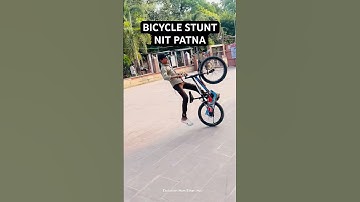 Bicycle stunt Small Boy at Nit Patna #humbiharihai #ytshorts #stunt #patna #nitpatna #shortyz #yotri